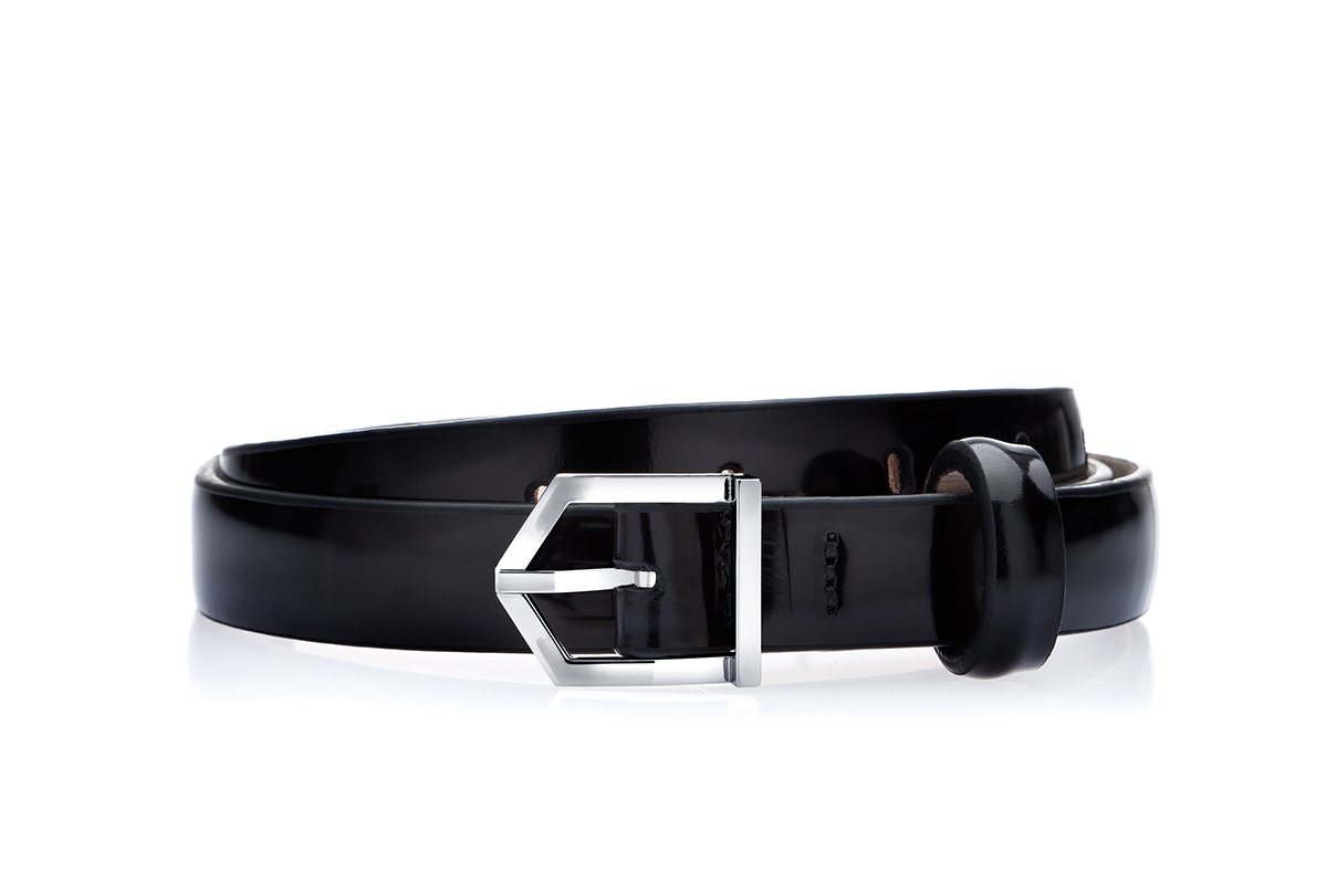 ODILON MINI BRUSHED BLACK BELT