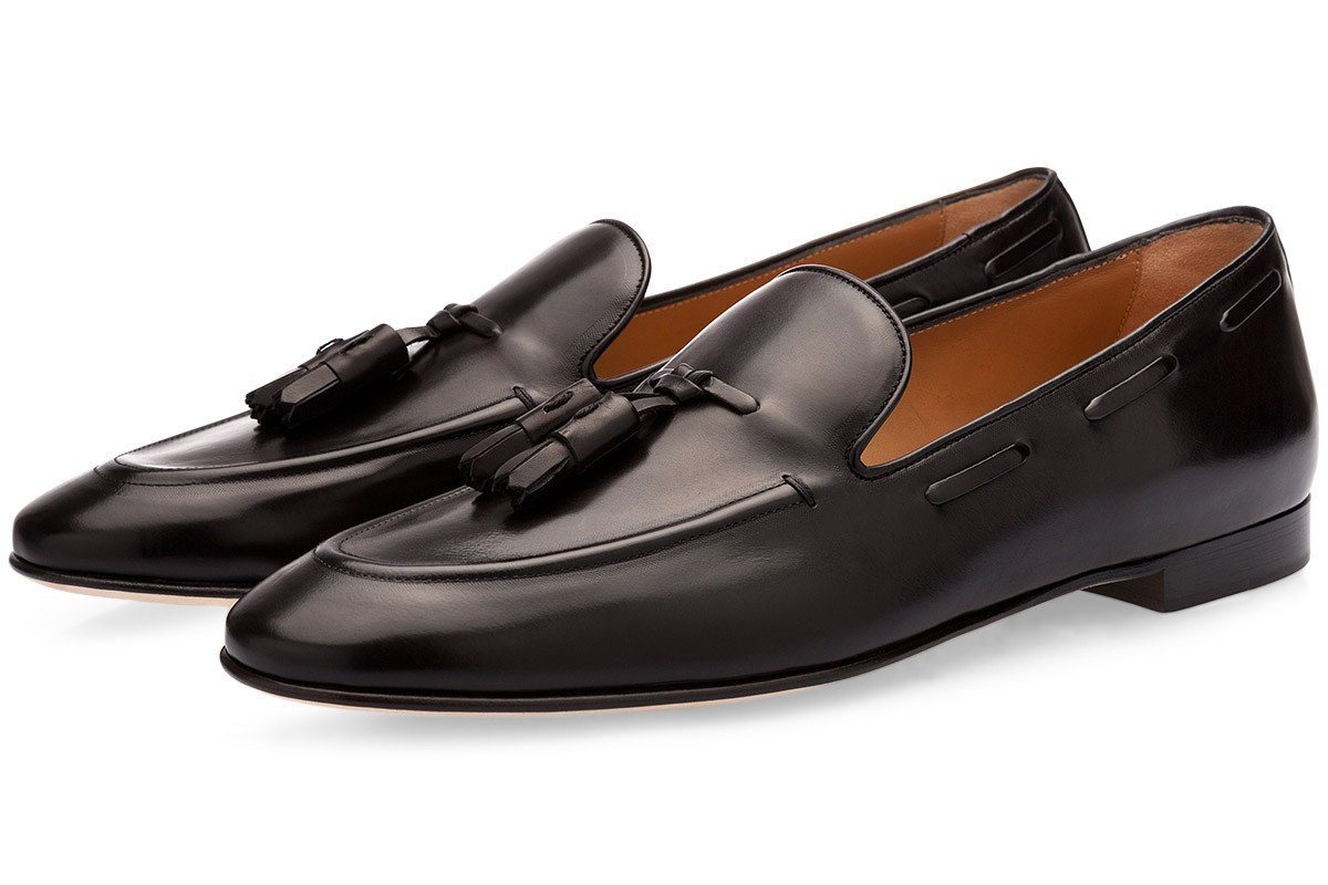 black loafer