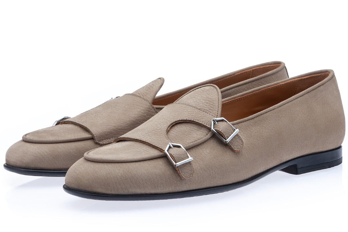 TANGERINE 7-R OREGON TAUPE BELGIAN LOAFERS