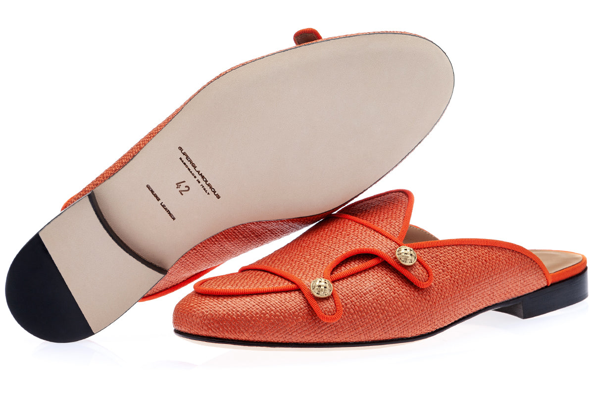 TANGERINE 7 GEORGIA ORANGE MULES