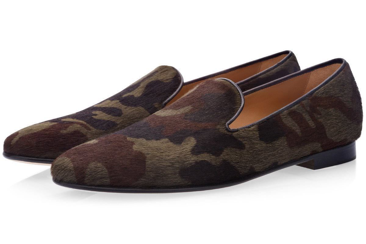 camouflage slippers