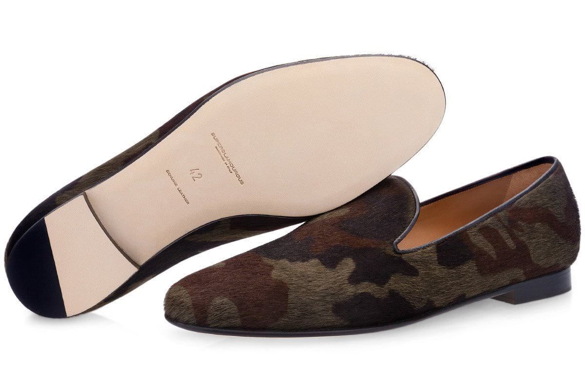 camouflage slippers