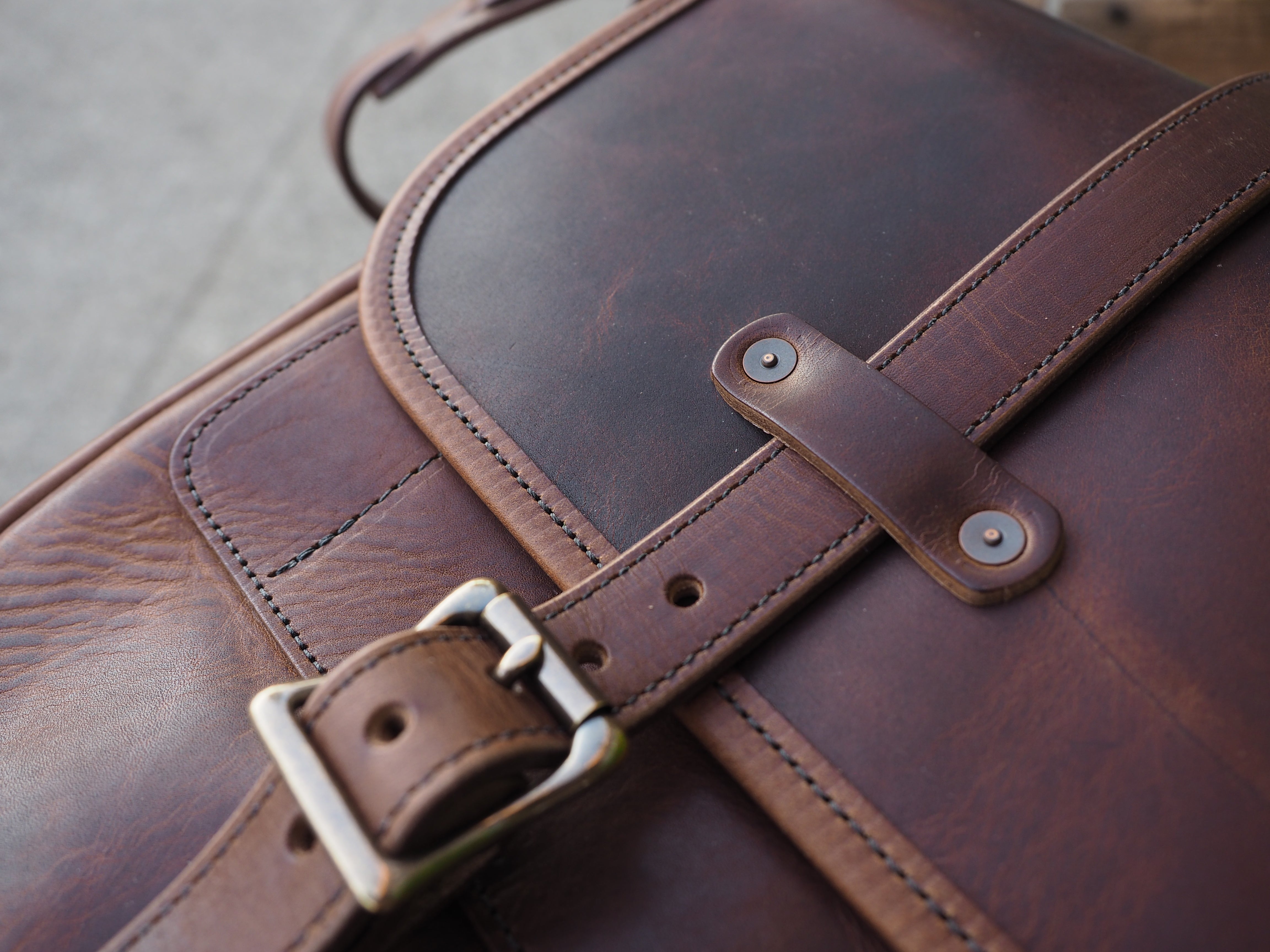 Everyday Carry Satchel in Brown Nut Dublin