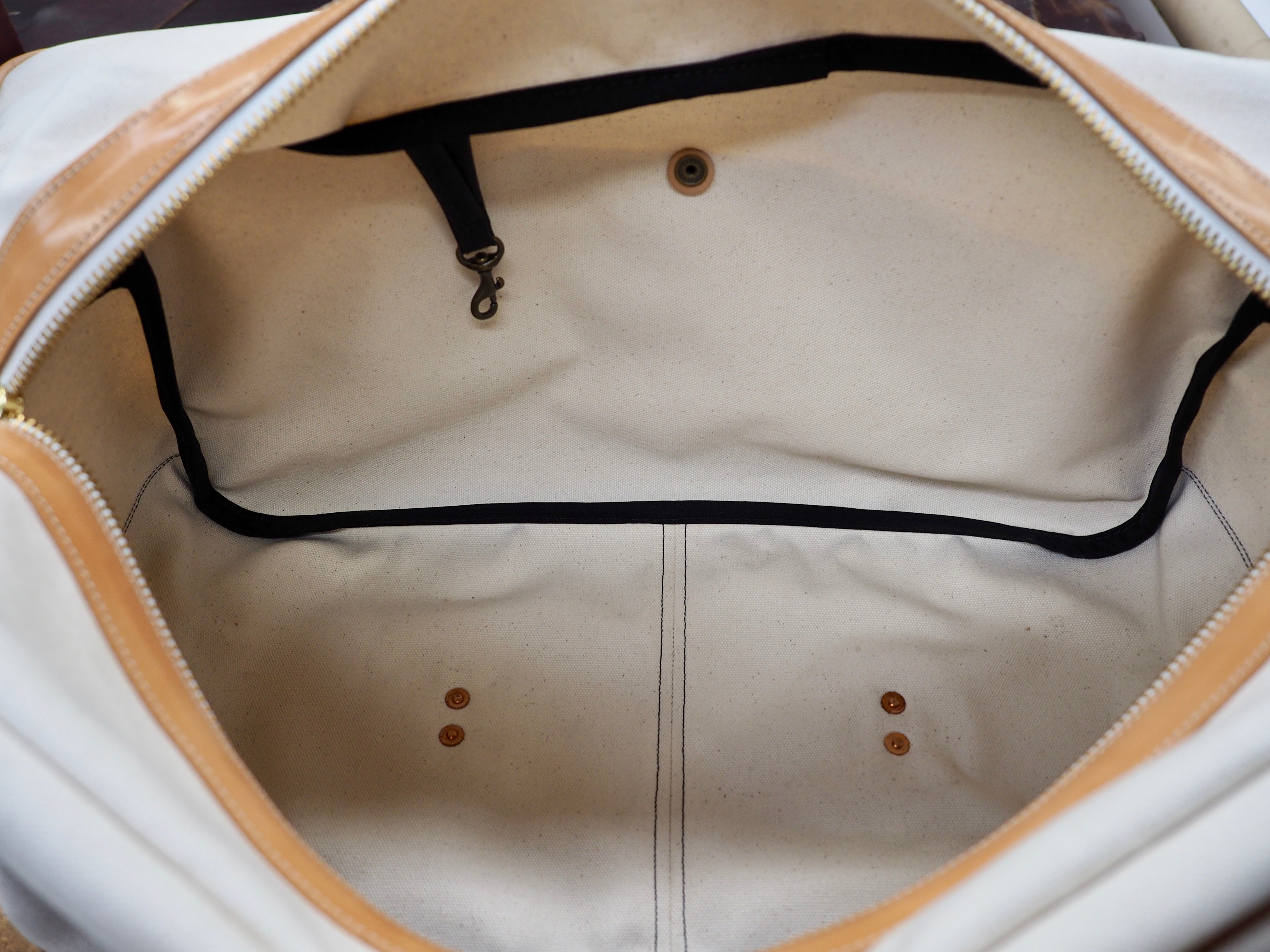 20" Weekender Duffle in Natural Duck/Glazed Russet Harness