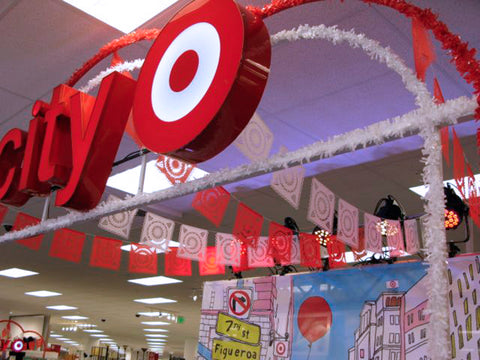 Branded corporate Target papel picado by Ay Mujer shop