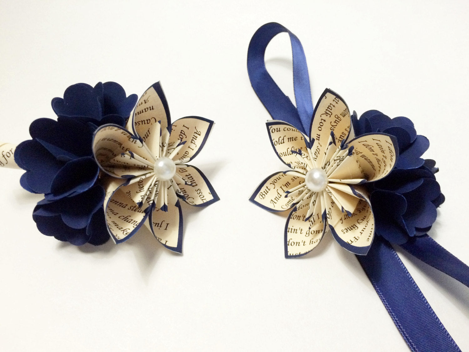 corsage and boutonniere set