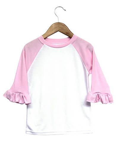 raglan ruffle shirt