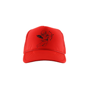 ANGEL OF WAR TRUCKER HAT (RED)