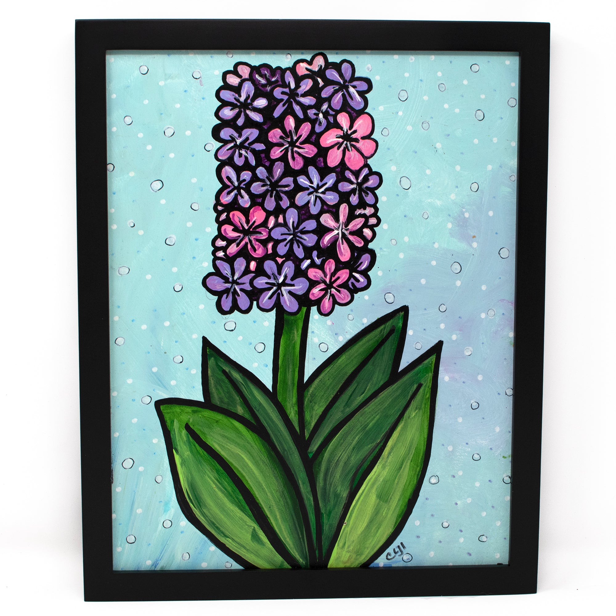 hyacinth painting