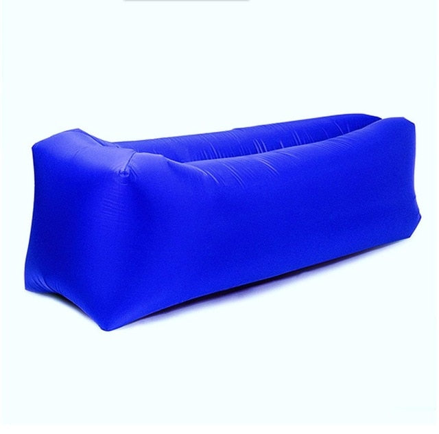 inflatable folding sleeping bag for beach camping