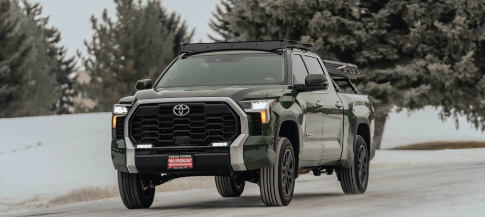 Prinsu 3rd Gen Toyota Tundra Crewmax Roof Rack | 2022