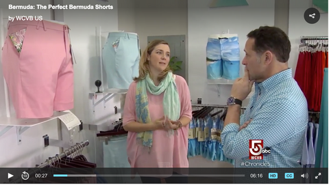 Rebecca Singleton being interviewed by Chronicle on WCVB Channel 5