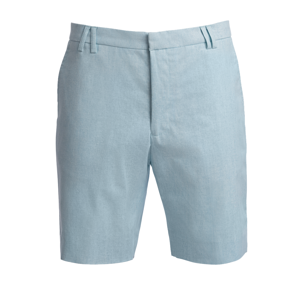 Bermuda Shorts in Cotton / Linen Blend - TABS