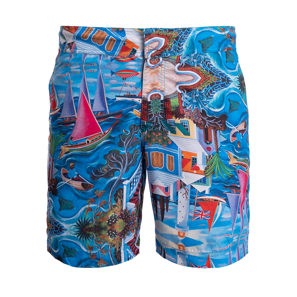 Blue Bliss Laguna Swim Short, Board Shorts