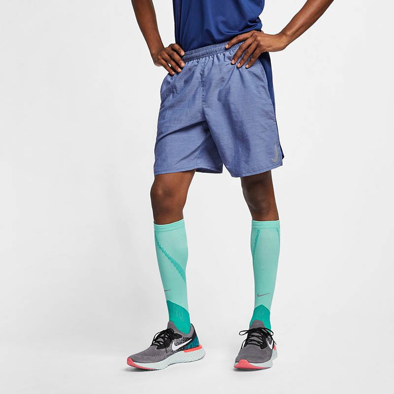 nike challenger shorts blue