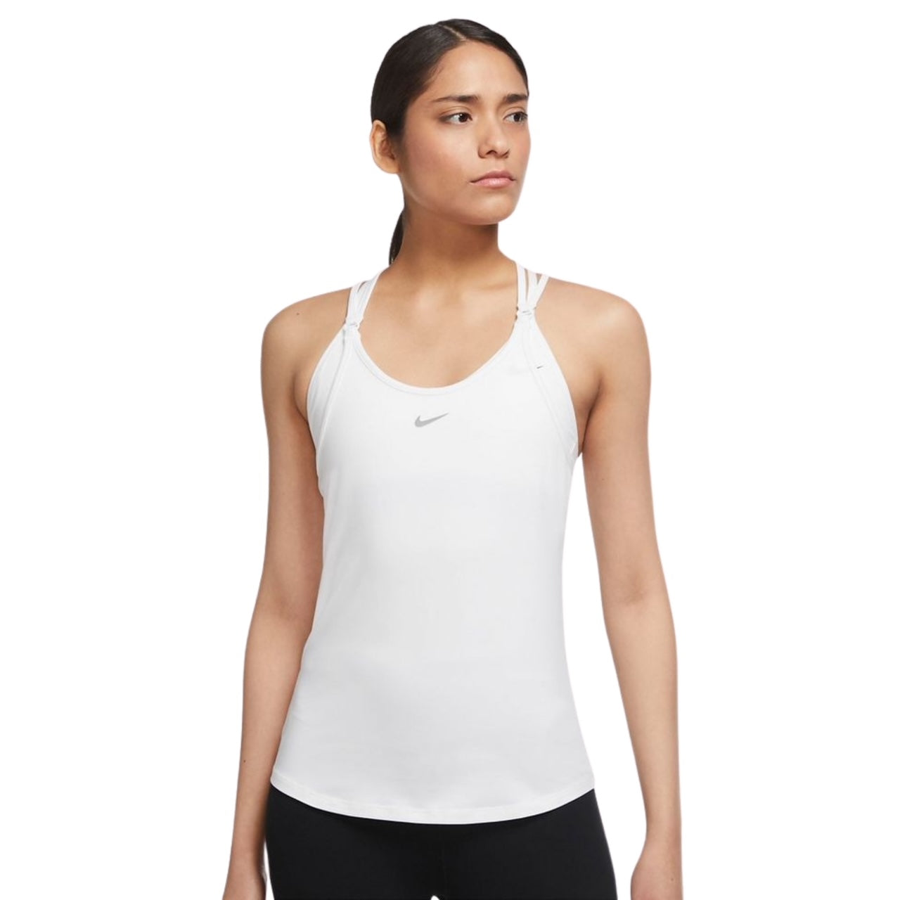 Nike Dri-FIT ADV Aura Women's Slim-Fit Tank (as1, Alpha, m, Regular,  Regular, White) at  Women's Clothing store