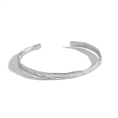 sterling-silver-solid-hammered-foil-textured-cuff-bangle-bracelet-50-by-60mm-9g