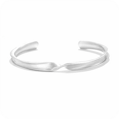 sterling-silver-matte-twist-concave-rope-wire-cuff-bangle-lady-13g