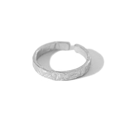 sterling-silver-hammered-foil-textured-shiny-3mm-width-open-band-ring-unisex