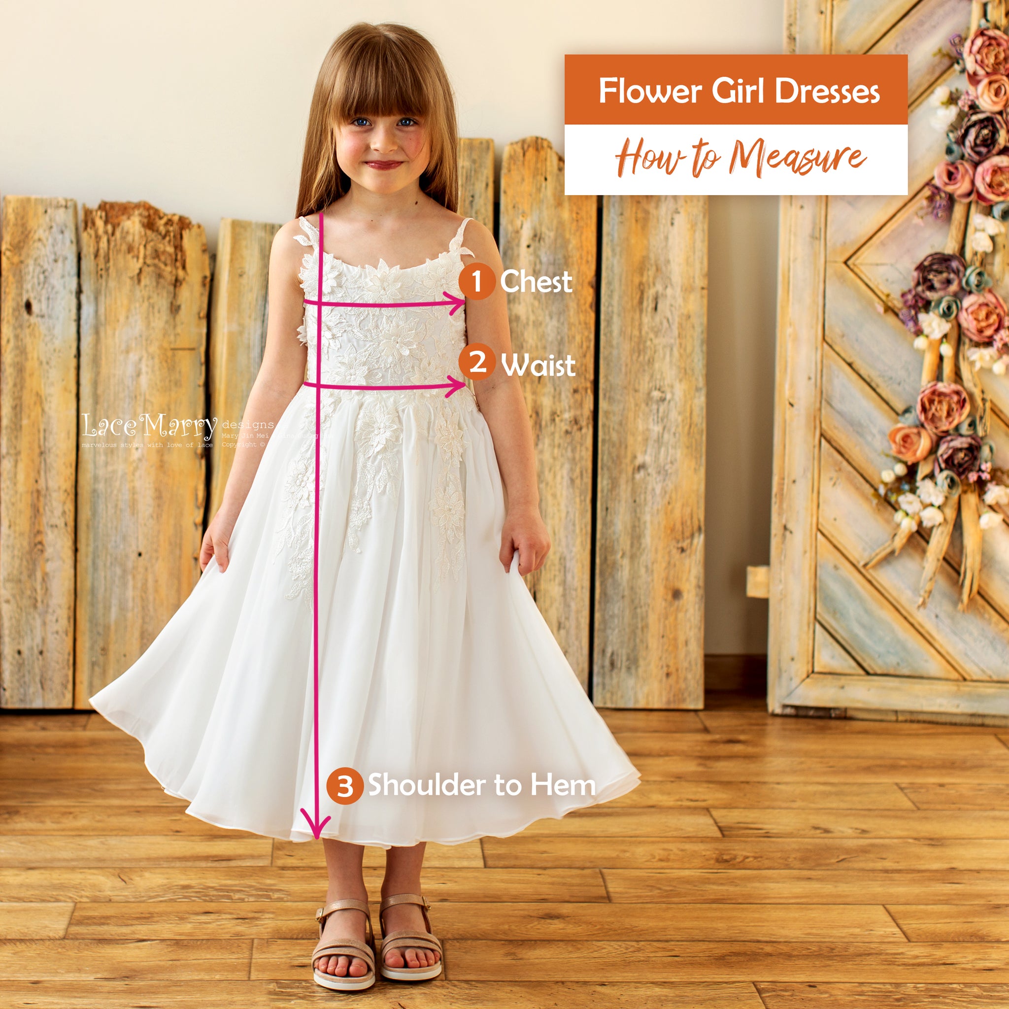 Flower Girl How to Measure