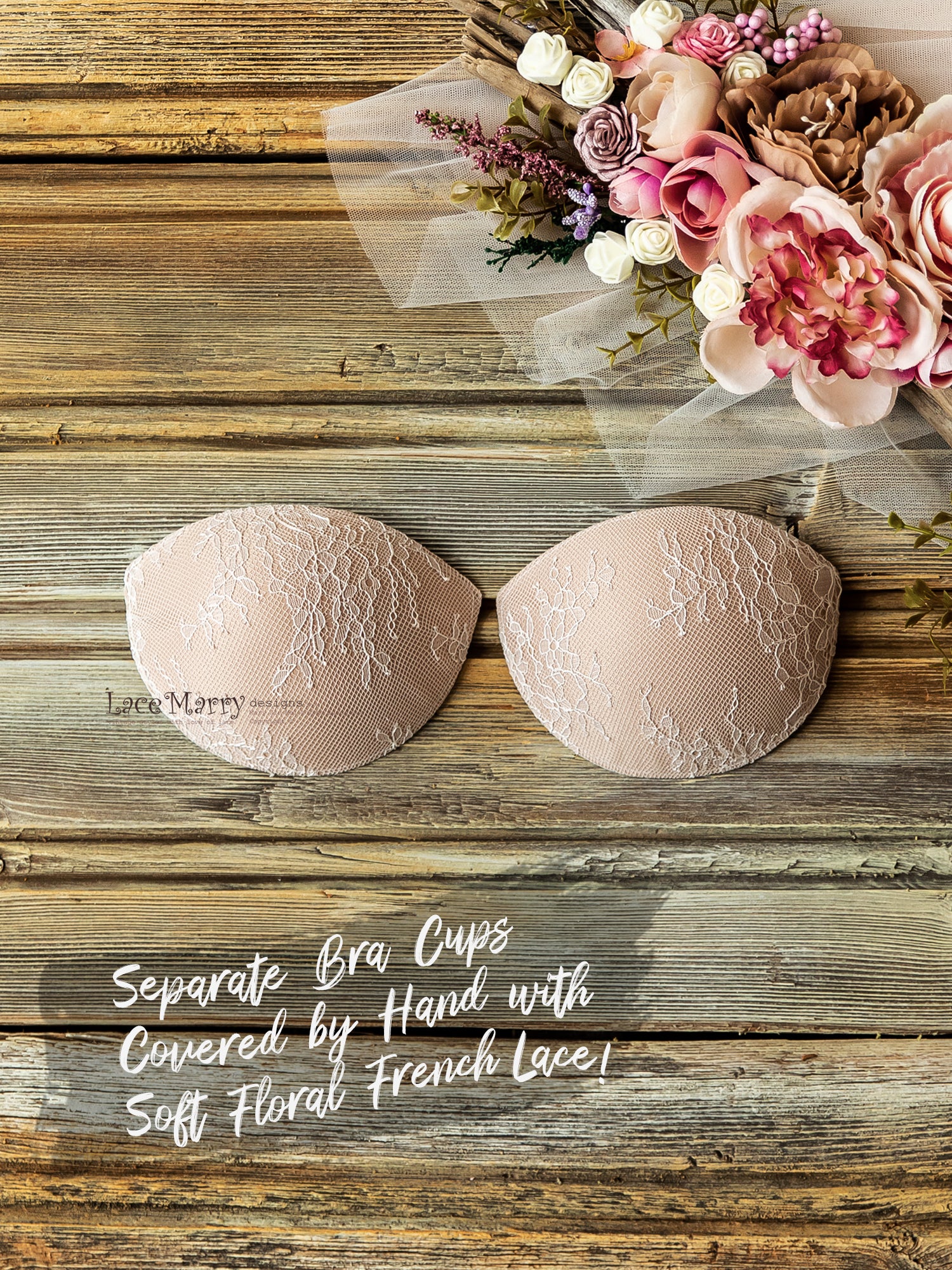 separate bra cups