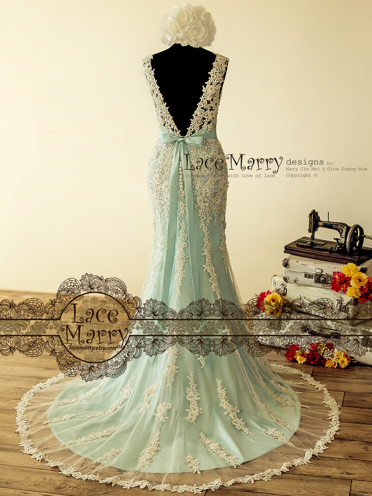 wedding dresses teal