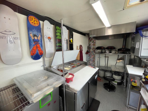 Ooni Pizza Ovens in a Food Truck