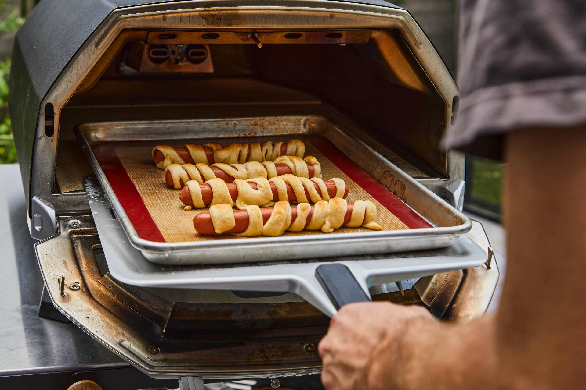 Halloween Hot Dog Mummies