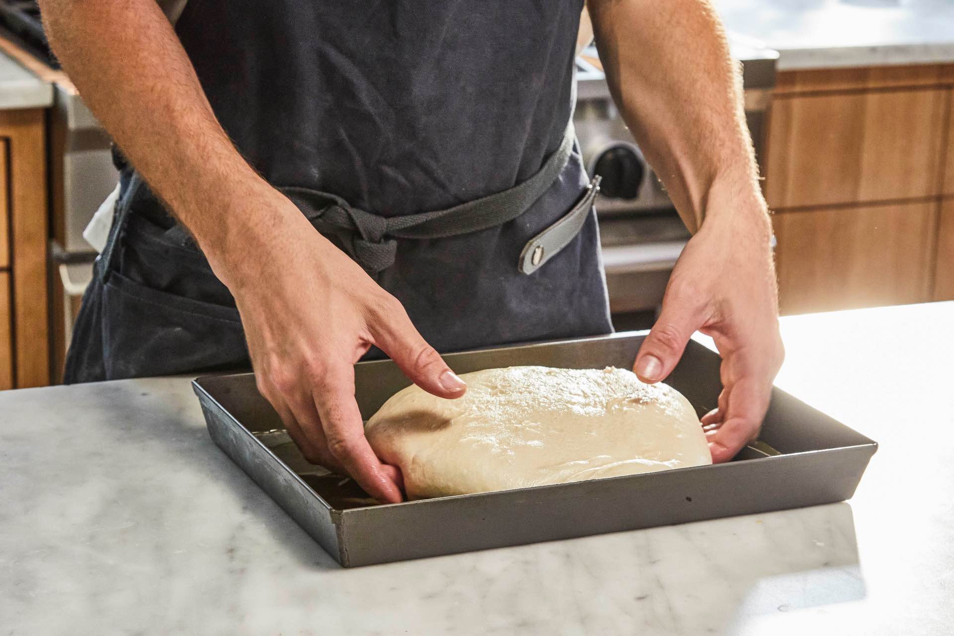 Pan-fried Sicilian-style Pizza Dough