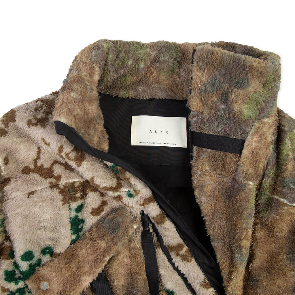 1017 ALYX 9SM Myles Zip Polar Fleece (Camo) | Black Market USA