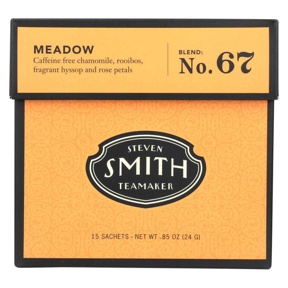 Smith Teamaker Herbal Tea - Meadow - Case Of 6 - 15 Bags