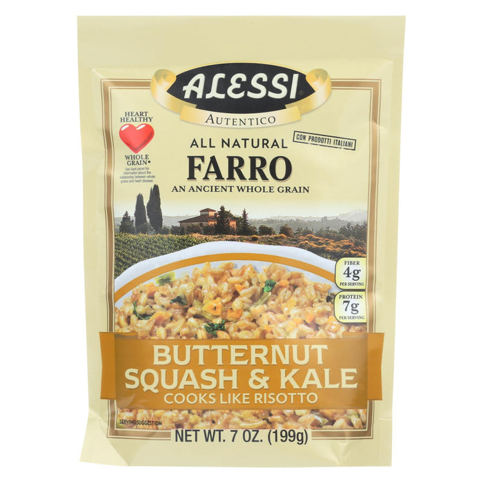 Alessi Farro Butternut Squash And Kale - Case Of 6 - 7 Oz