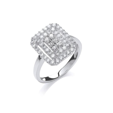 Diamond Pavé Ring by Augustine Jewels