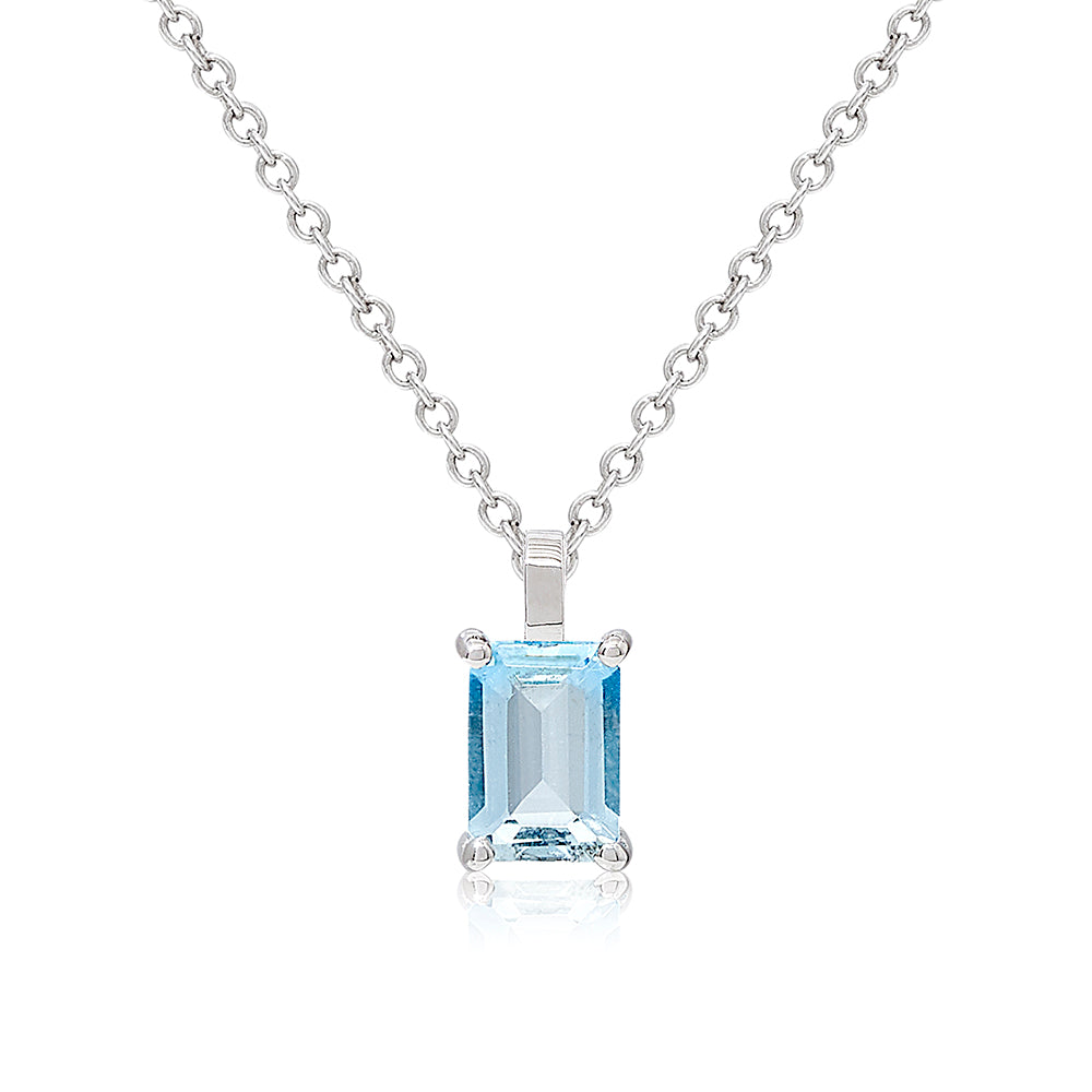 aquamarine necklace