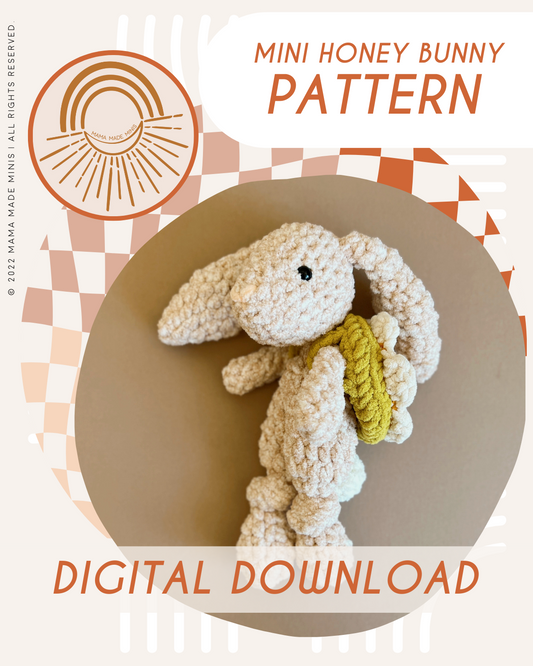 Big Little Baby Kit Knotted Lovey Crochet Baby PATTERN 