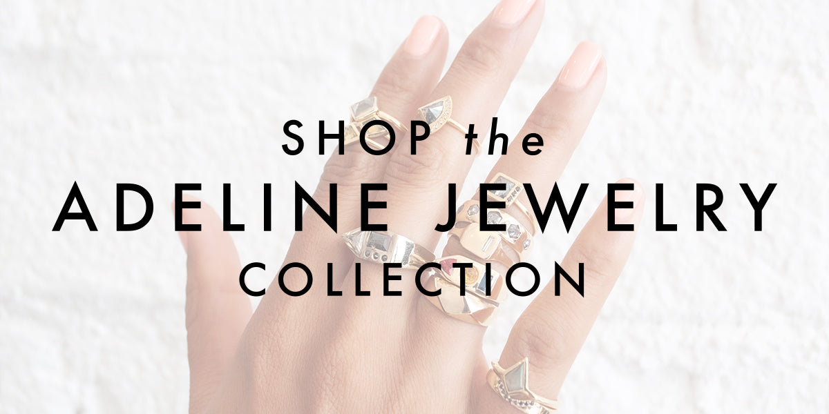 Shop the Adeline Jewelry collection at ESQUELETO