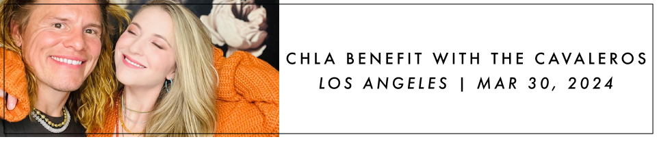 SATURDAY SOIREE WITH ANNIE AND TONY CAVALERO TO BENEFIT CHLA