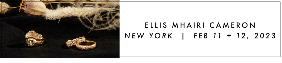 Ellis Mhairi Cameron jewelry trunk show in NYC