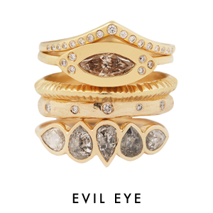 Evil Eye stack of the week