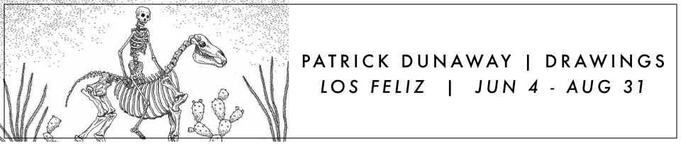 Patrick Dunaway new drawings exhibition in Los Feliz