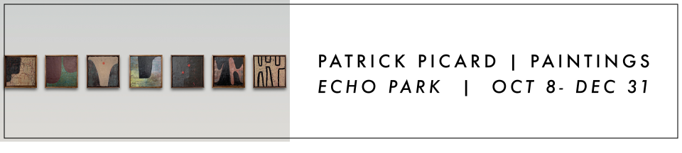 Patrick Picard new paintings in Echo Park