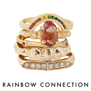 Rainbow Connection stack of the week