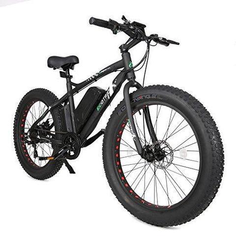ecotric hammer electric fat tire beach snow bike