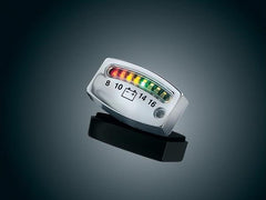 L.E.D. BATTERY GAUGE, CHROME  $44.99