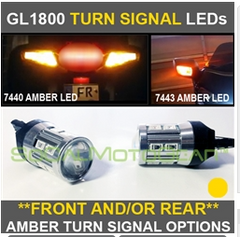 GL1800/F6B - FRONT & REAR AMBER TURN SIGNAL LEDs $115.00