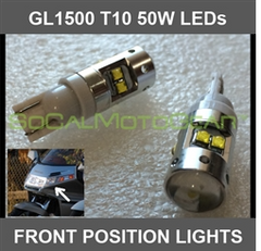 FRONT POSITION LIGHTS GL1500  (CREE LED - 50W) PAIR $44.95