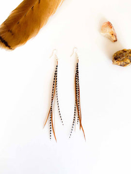 Mini Feather Earrings | Freebirds Collection