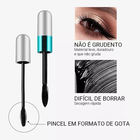 Resistente à água, Durável, Não borra, Fácil de remover, Volume intenso, Longas pestanas, Flexível, Fácil de aplicar, Efeito dramático, De alta qualidade, Confortável, Recomendado por especialistas, vibelly, 4D, relax corpo