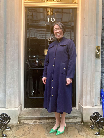 Christine at No. 10 Downing Street