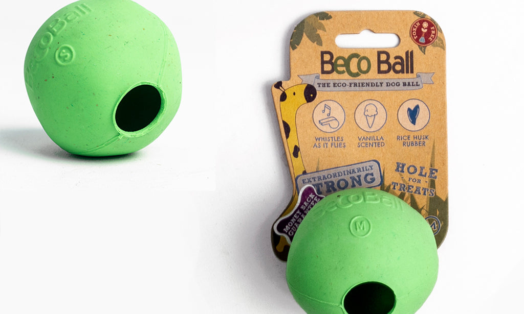 Natural Rubber Treat Ball by Beco Pets